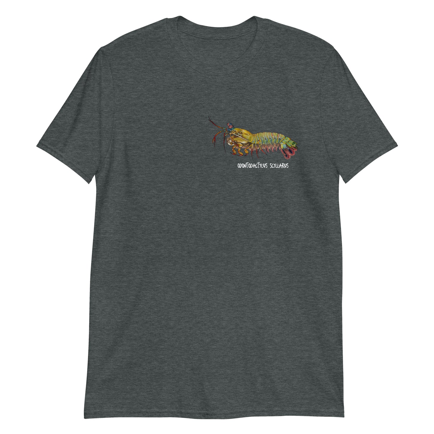 Hand Drawn Mantis shrimp Short-Sleeve Unisex T-Shirt