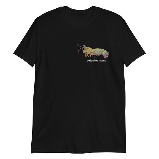 Hand Drawn Mantis shrimp Short-Sleeve Unisex T-Shirt